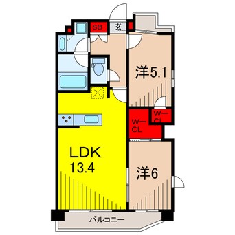 間取図 アーバンパーク綾瀬Duo