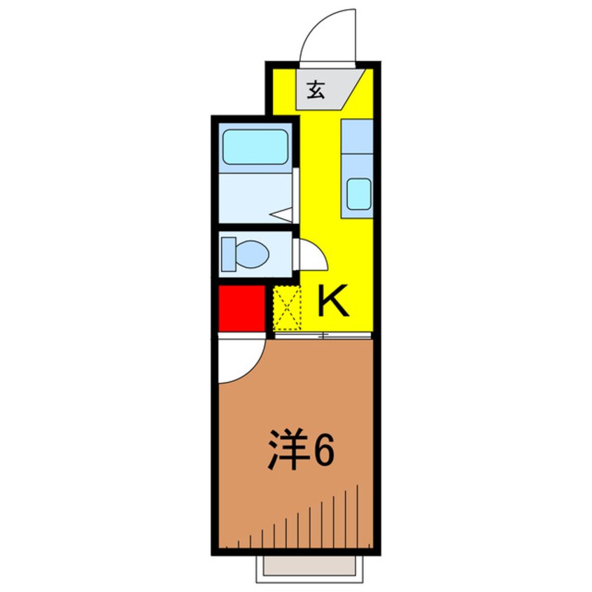 間取図 リバー