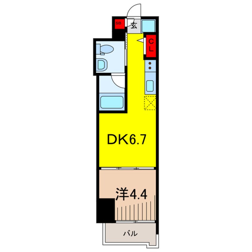 間取図 マテリア綾瀬