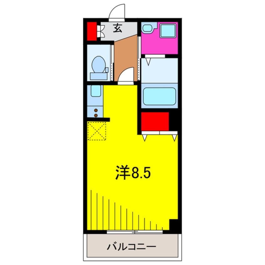 間取図 ル　アンビシャス