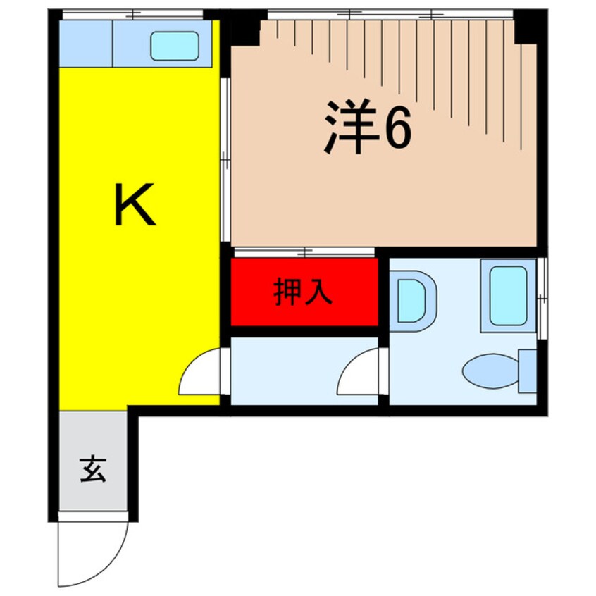 間取図 橋本ビル