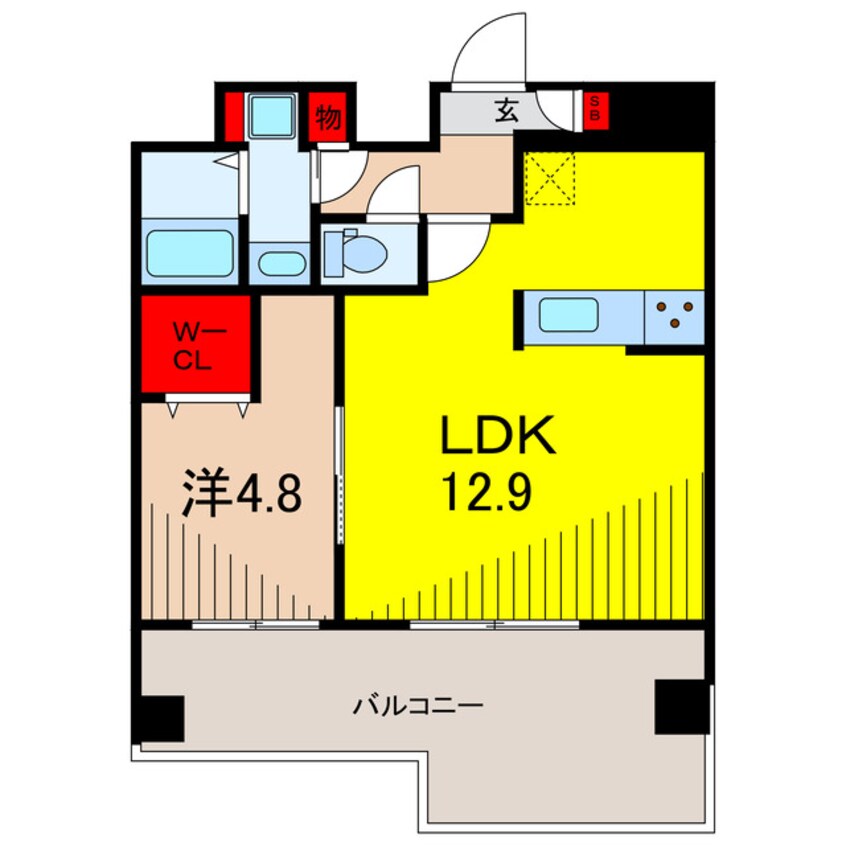 間取図 アルファコート綾瀬3