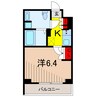 AZESTお花茶屋VI 1Kの間取り