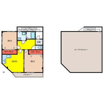 間取図 戸ヶ崎店舗住宅