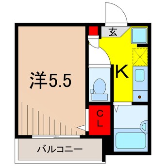 間取図 MELDIA亀有Ⅲ