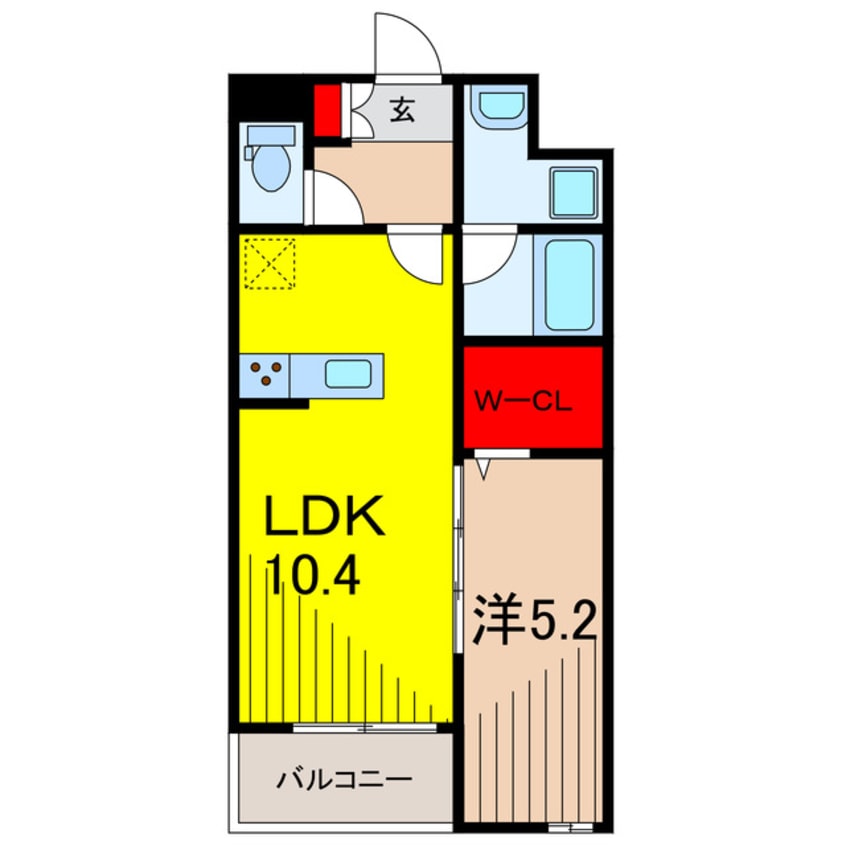 間取図 メゾン北綾瀬