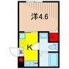 六町Live 1Kの間取り
