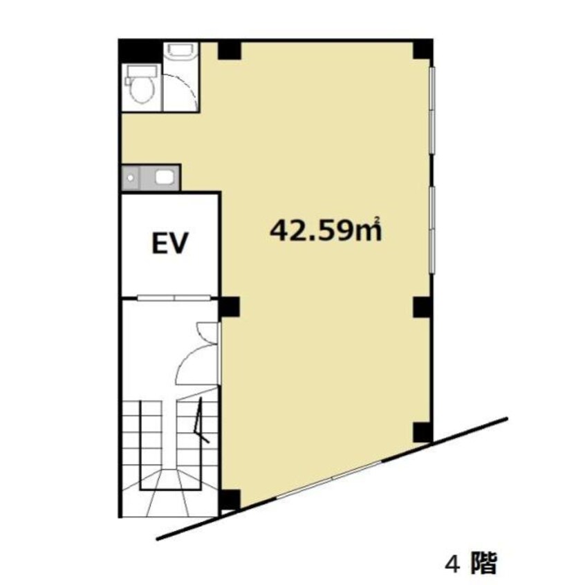 間取図 3-31-3BLDG