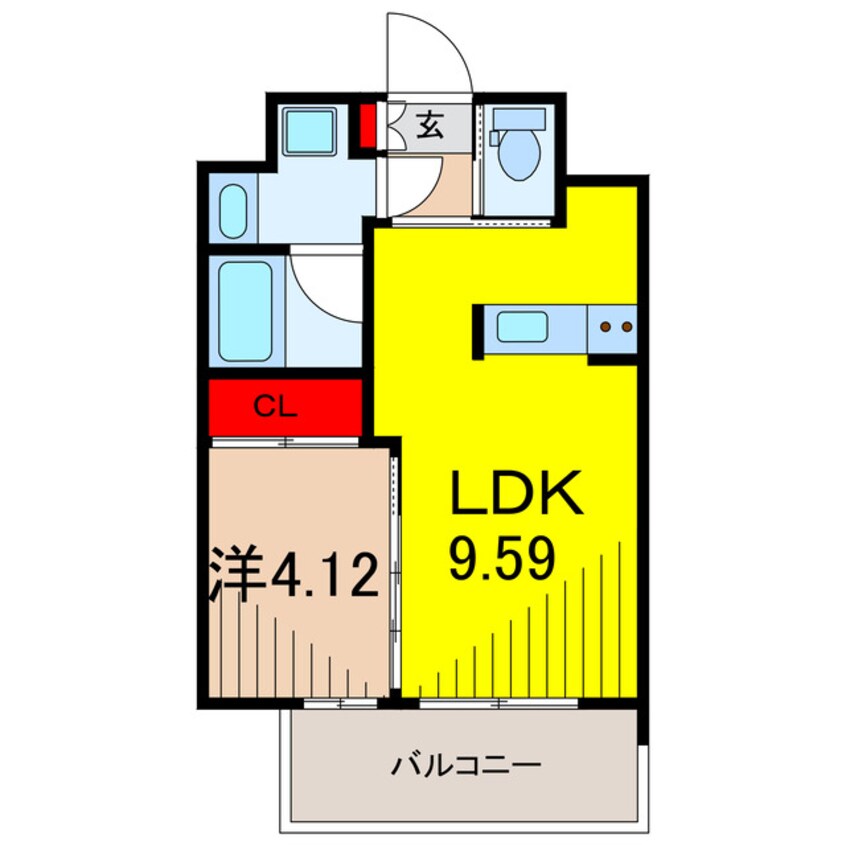 間取図 プレジオ亀有