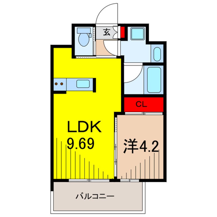 間取図 プレジオ亀有