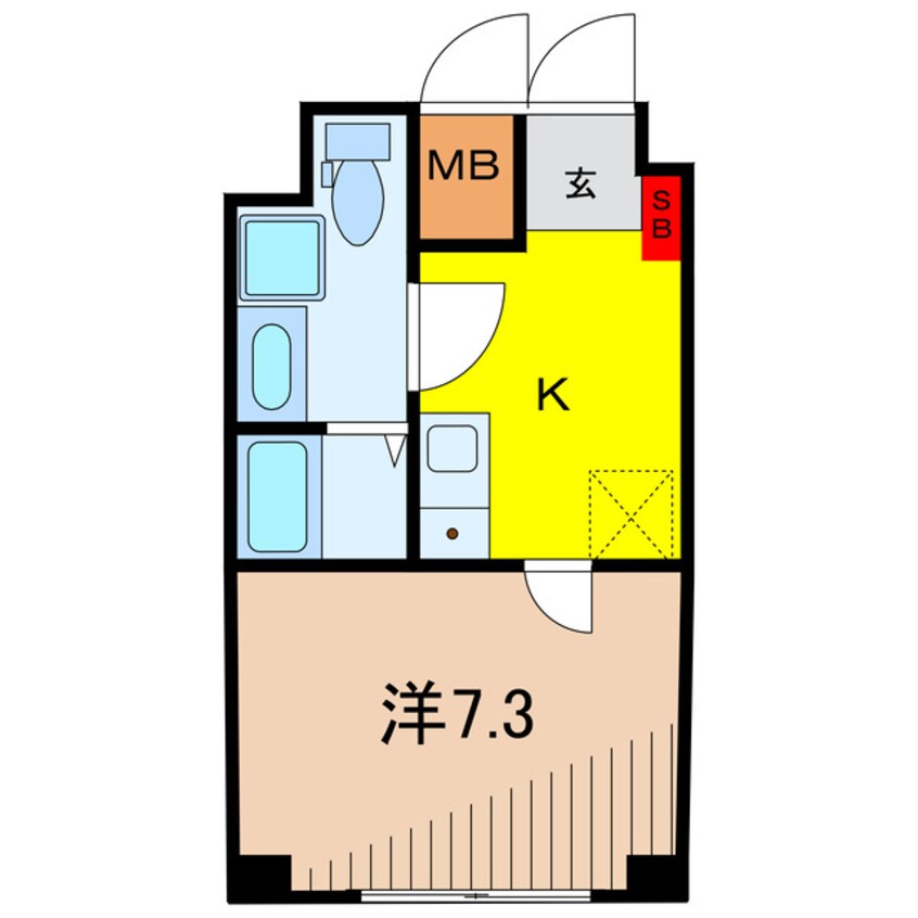 間取図 D-STYLE KAMEARI