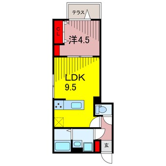 間取図 レクシア六町