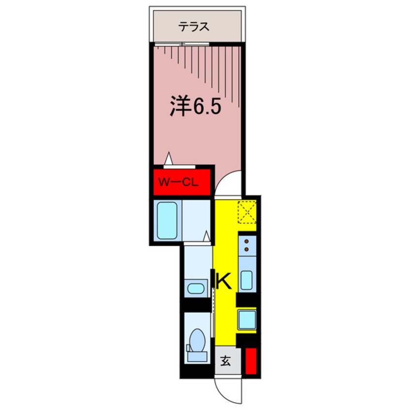 間取図 レクシア六町