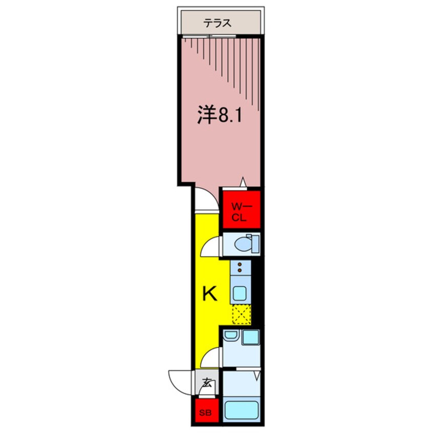 間取図 レクシア六町