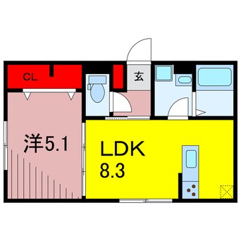 間取図 レクシア六町