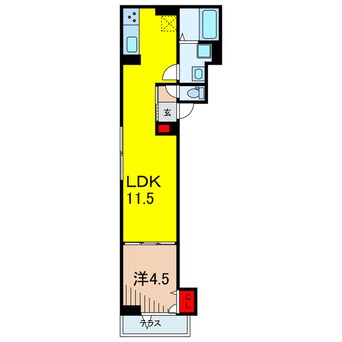 間取図 西亀有2丁目PJ