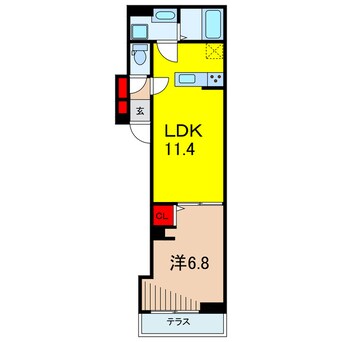 間取図 西亀有2丁目PJ