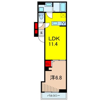 間取図 西亀有2丁目PJ