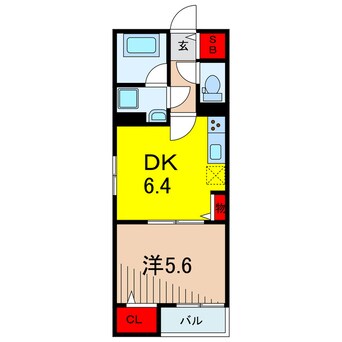 間取図 コンフォート青井