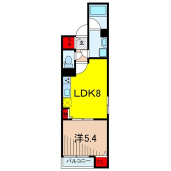 間取図 コンフォート青井