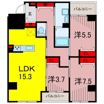 間取図 フリーダムファン