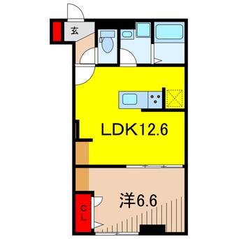 間取図 グラナーデ西加平