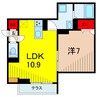 西加平1-5PJ 1LDKの間取り