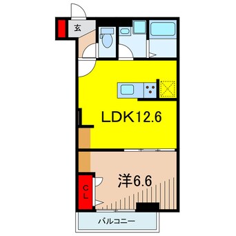 間取図 グラナーデ西加平