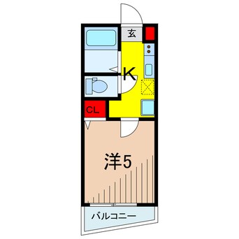 間取図 O2レジデンス六町　B棟