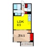 ETOREIMI 1LDKの間取り