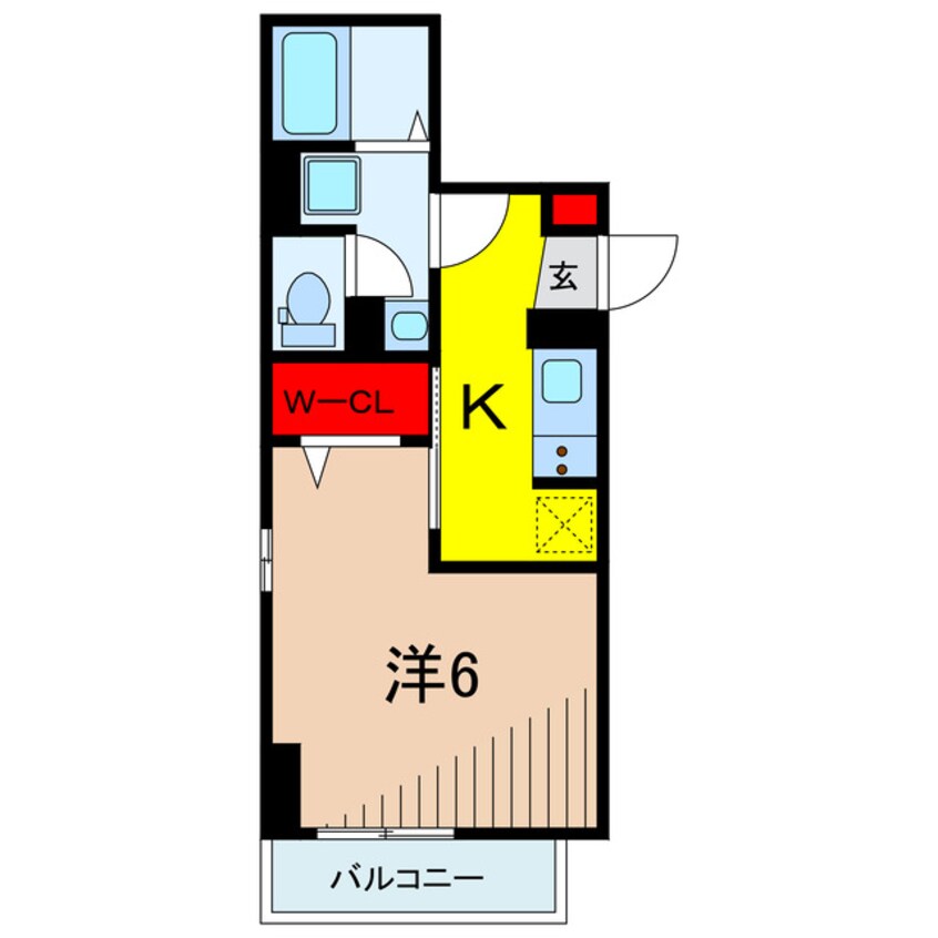 間取図 グラナーデ西亀有