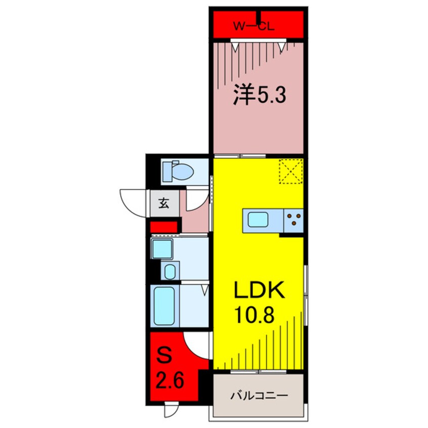 間取図 グラナーデ六町Ⅱ