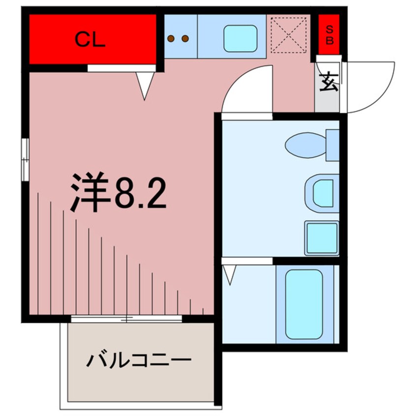 間取図 ランジュ