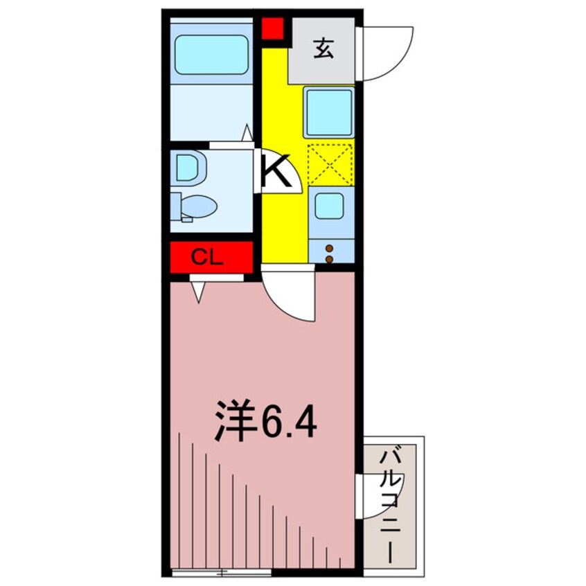 間取図 ランジュ