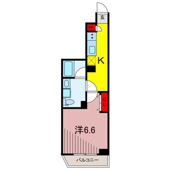 間取図 クレストコート綾瀬