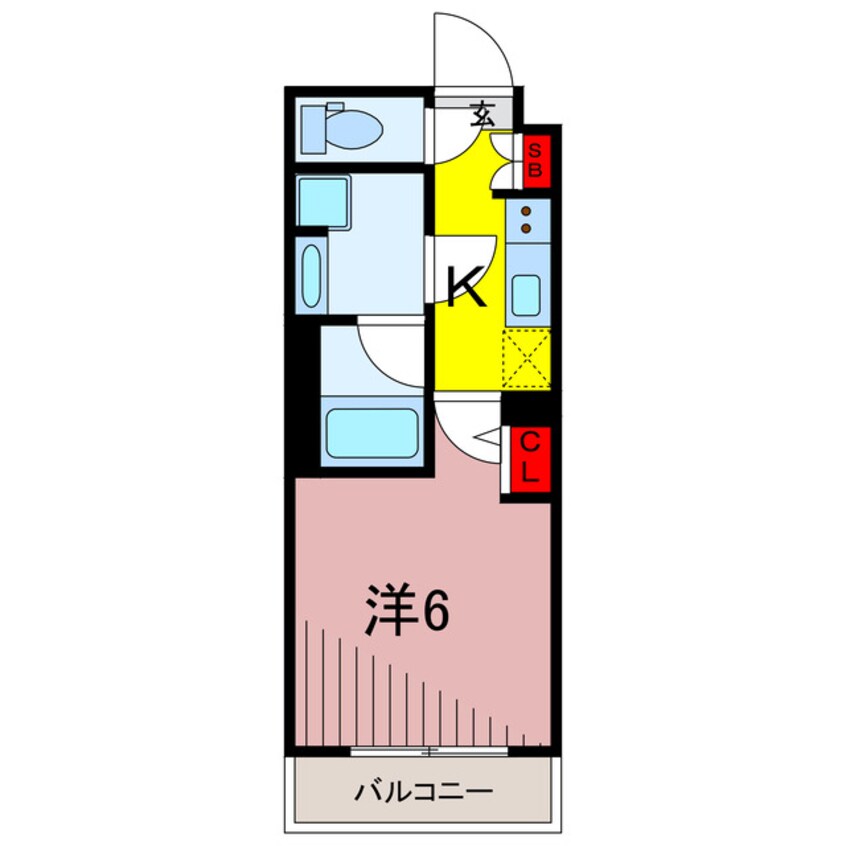 間取図 DIPS綾瀬