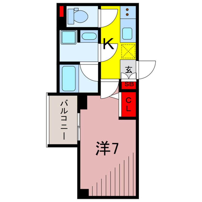 間取図 DIPS綾瀬