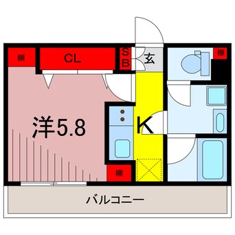 間取図 DIPS綾瀬