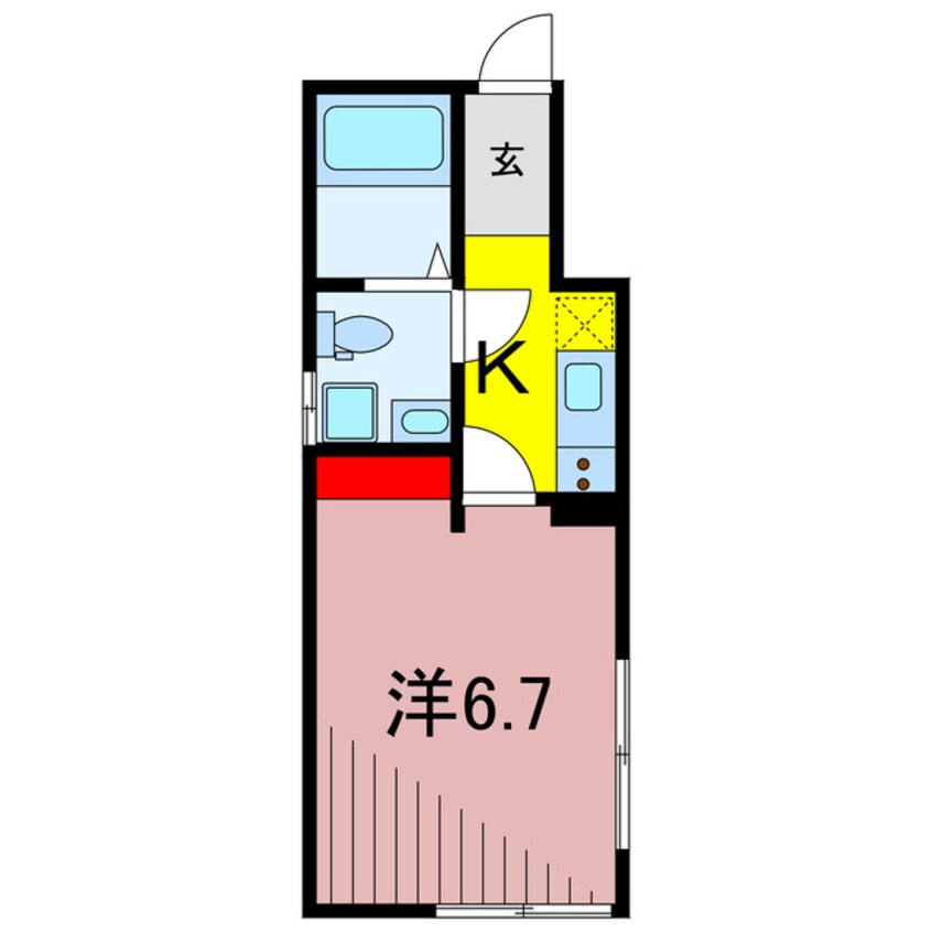 間取図 オーロ金町