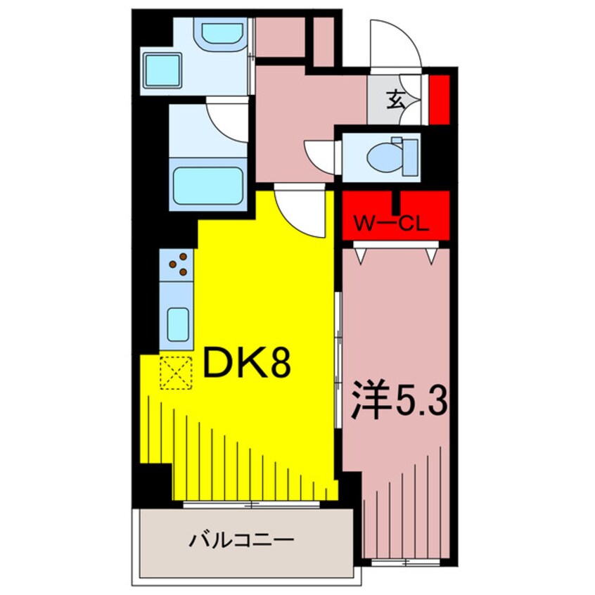 間取図 Vega Sanwa