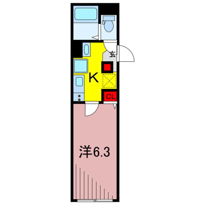 間取図 6th Residence Ayase