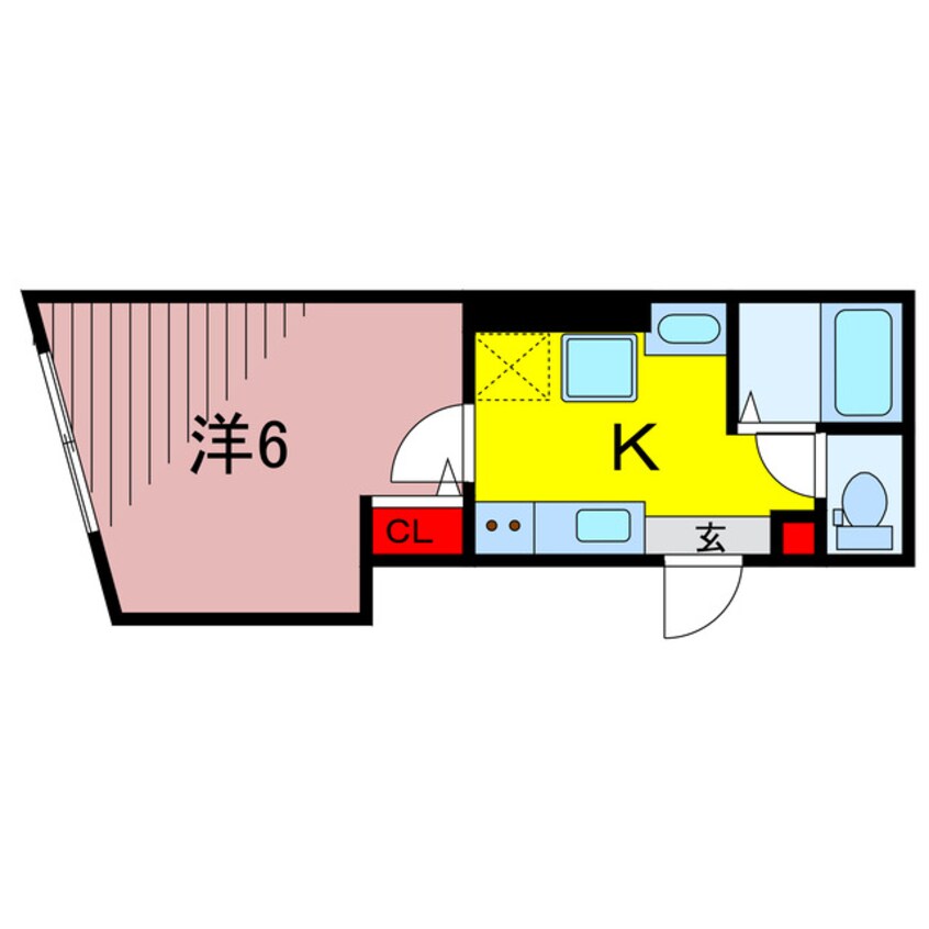 間取図 6th Residence Ayase