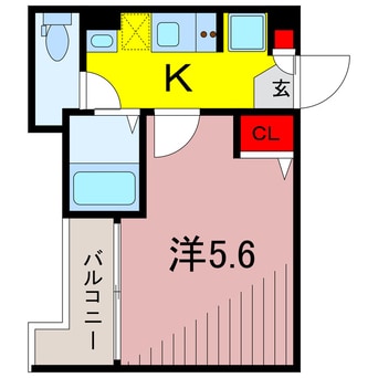 間取図 クレア