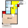 千代田線/北綾瀬駅 徒歩14分 3階 1年未満 1Kの間取り
