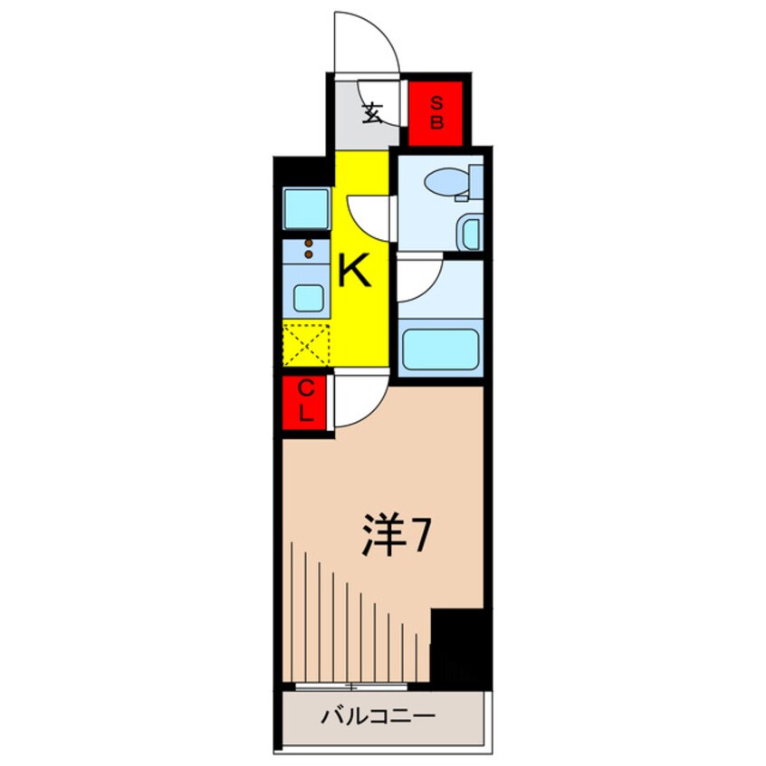 間取図 GENOVIA金町