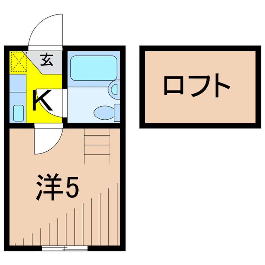 間取図 プラザドゥソノラ