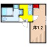 金町BA1 1Kの間取り