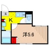 REGALIA 1Kの間取り