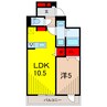 グラナーデ東水元 1LDKの間取り