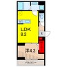 仮称）葛飾区亀有2丁目PJ新築工事 1LDKの間取り